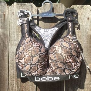 Bebe 2 pack of sports bras